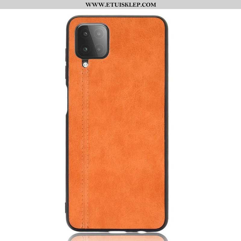 Etui do Samsung Galaxy M12 / A12 Skórzany Efekt Couture